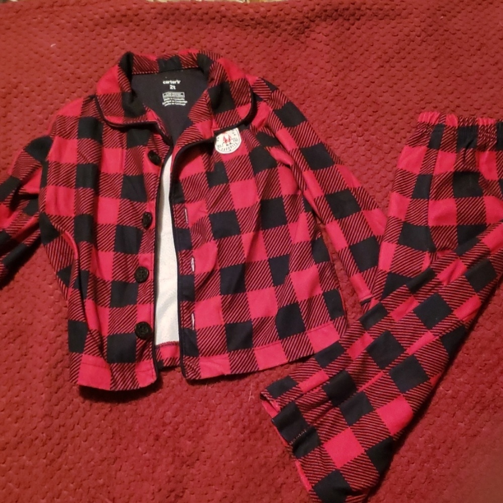 Carter's Christmas pajamas